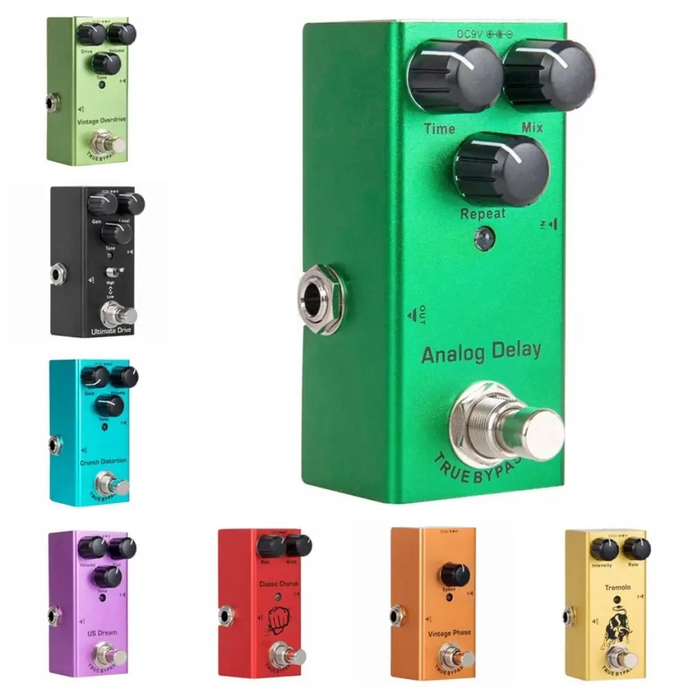 Analog Chorus Electric Guitar Effects Digital Delay Analog Delay Multi Effects Pedal Overdrive Vintage Stage Performance