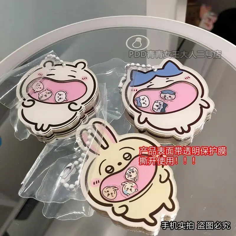 3 Styles Cartoon Character Rocking Pendant Schoolbag Keychain Cute Acrylic Key Toy Student Accessories Gift