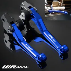 For Yamaha WR450F 2005-2018 WR450 WR 450F 450 F CNC Aluminum Motorcycle Dirtbike Dirt Bike Motocross Pivot Brake Clutch Levers