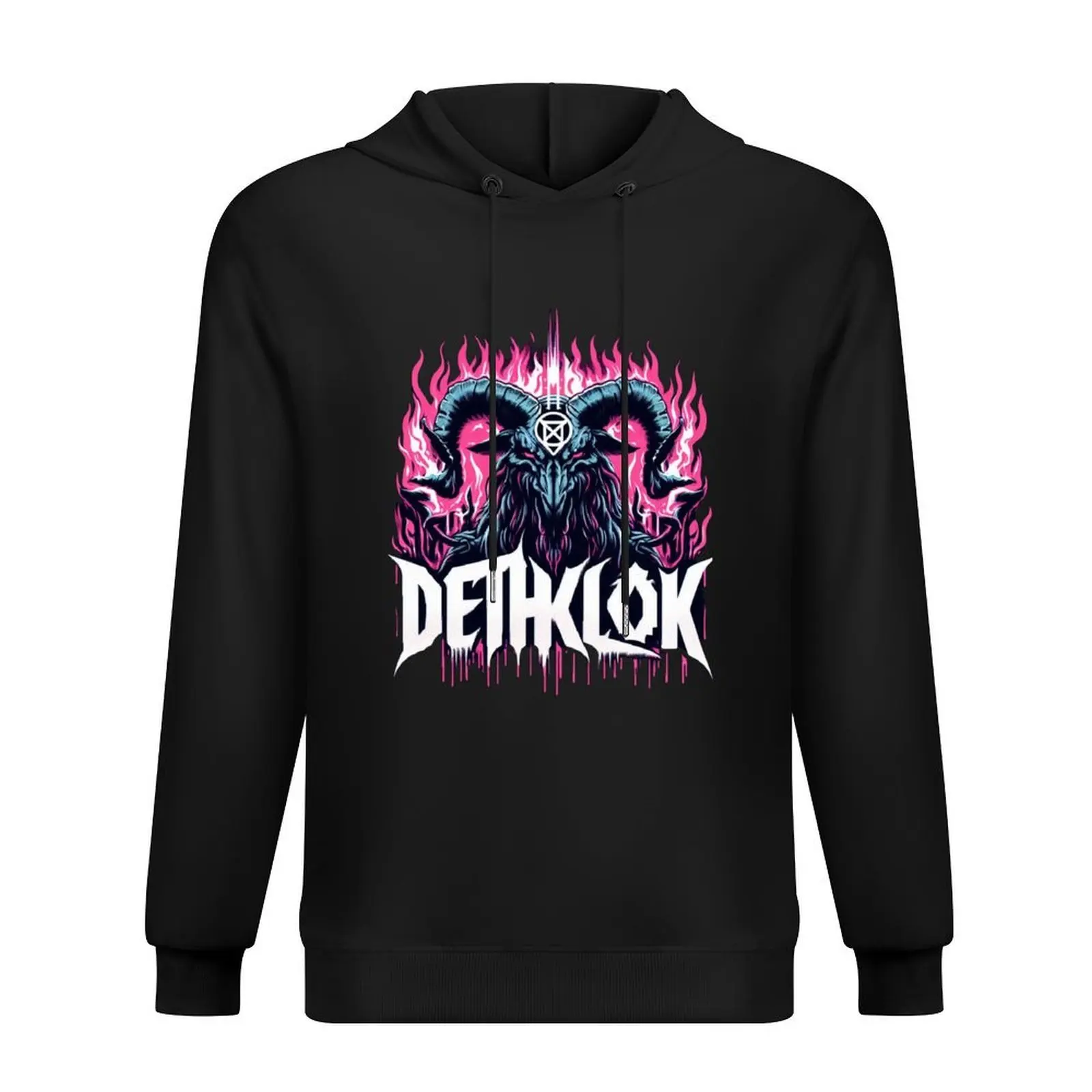 

Dethklok The Purple Lucifer Goat Hoodie graphic t shirts men autumn jacket men winter clothes clothes for men hoodie streetwear
