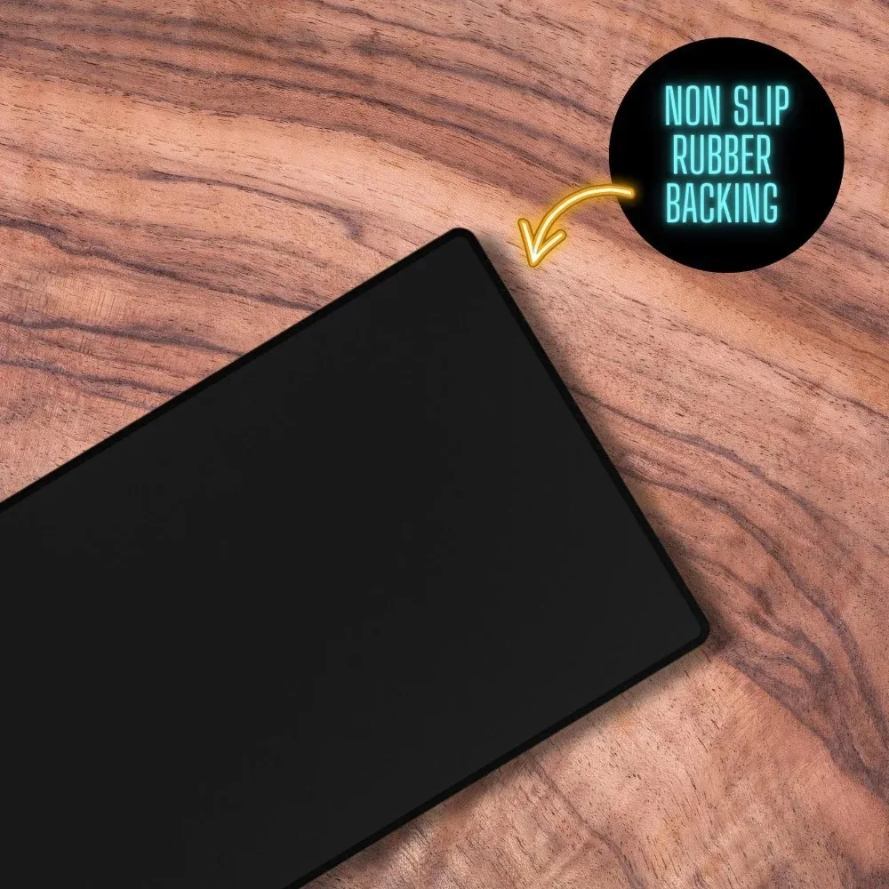 Black Non-Slip Rubber Base DeskMat Magical Garden Path TCG Gaming MousePad Magic Zones Card  Playmat PC Laptop Office GameMat