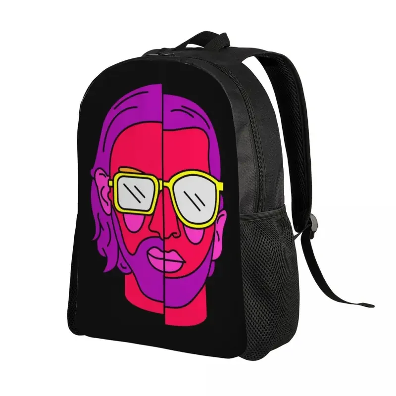 Nl Le Monde Chico zaino da viaggio uomo donna School Computer Bookbag French Rapper Mushic College Student Daypack Bags