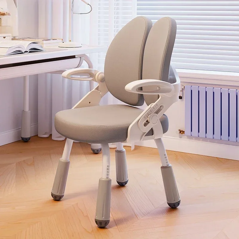 Multi-functional Durable Study Chair Student Homework Writing Chair Household Sitting Position Adjustable Lift Back Seat