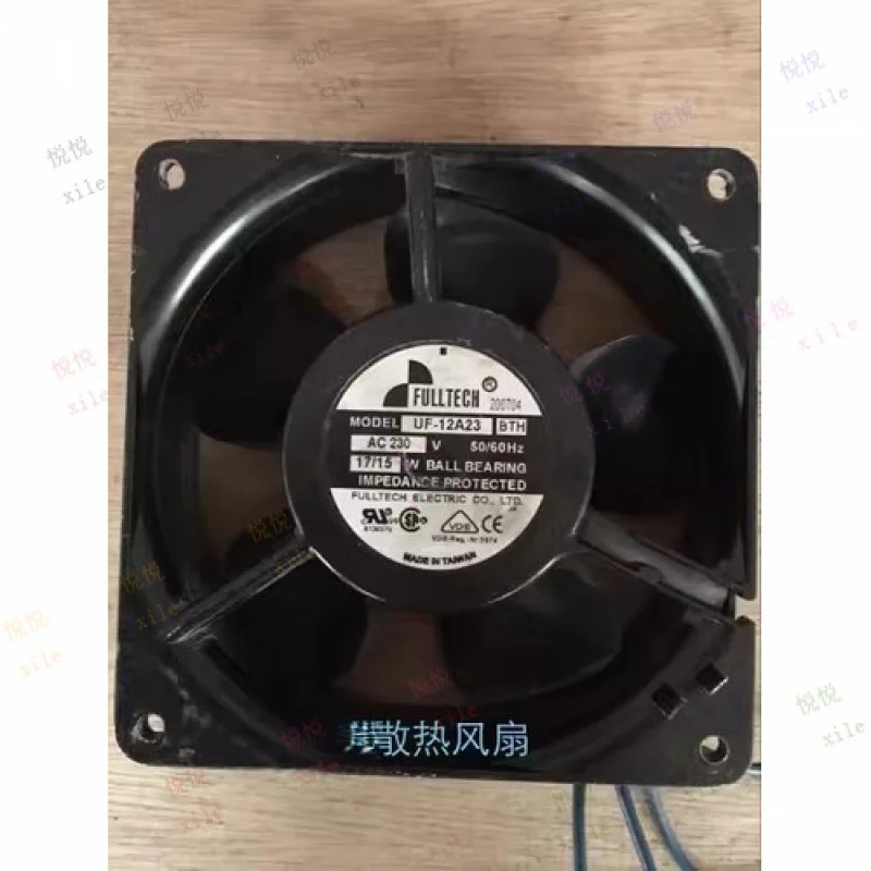 L+ for FULLTECH UF-12A23 BTH 12038 AC230V 17/15W 12CM Axial Cooling Fan