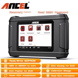 ANCEL EC500 ECU Cloning Tool ECM Single system Diagnostic Tool for Car ECU Reset Read/Write EEPROM IMMO password Recovery Mode