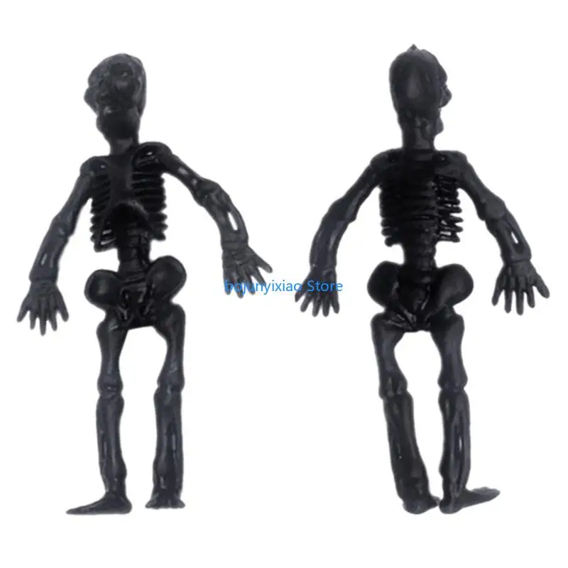 

900B 5pcs Fun and Entertaining Mini Human Skeleton Toy for Halloween Celebrations