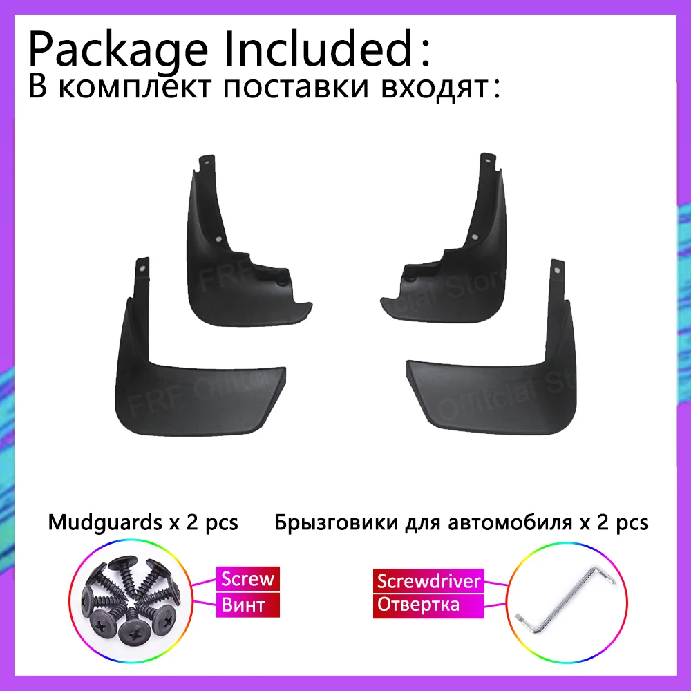 Car Mudguards For Toyota Vitz Yaris Echo XP10 1996~2006 Flap Mudflaps Splash Guard Wheels Fender Front Rear Set Auto Accessories