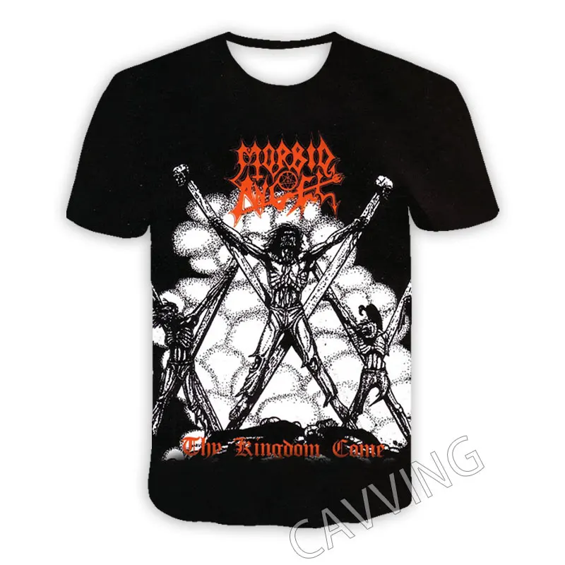 New Fashion Women/Men's 3D Print  Morbid Angel Rock   Casual T-shirts  Hip Hop Tshirts Harajuku Styles Tops Clothing    T02