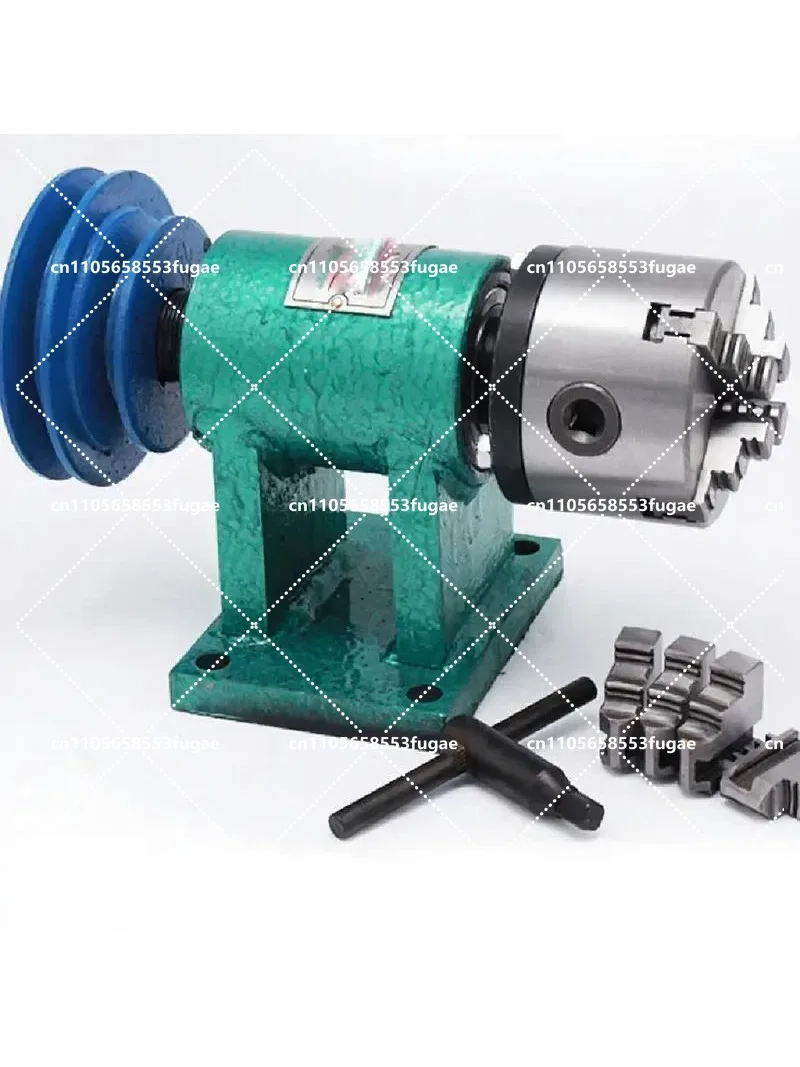 Homemade Lathe Spindle Woodworking DIY Metal Assembly Bead Machine Three-claw Four-claw Self-centering Chuck Modification Set