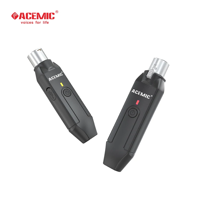 ACEMIC G6 Wireless System for Dynamic Microphone Wired To Wireless Microphone XLR Wireless Transmitter And Receiver Plug-in Mic