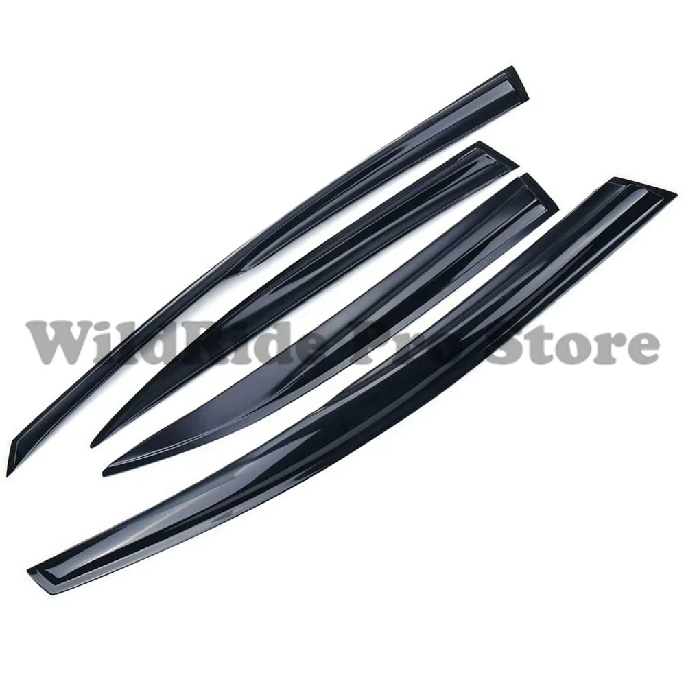 

1 set Rain Guard Window Deflectors for Jimny Suzuki 2008-2018 4-Door Rain Sun Guards Window Visor Wind Deflector