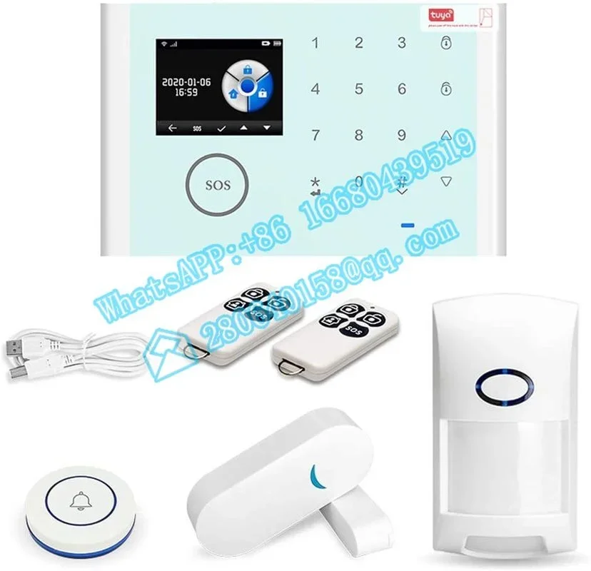 2021 Multi-Language Anti-Theft 433MHz Tuya Wireless WIFI Smart Home Security - System