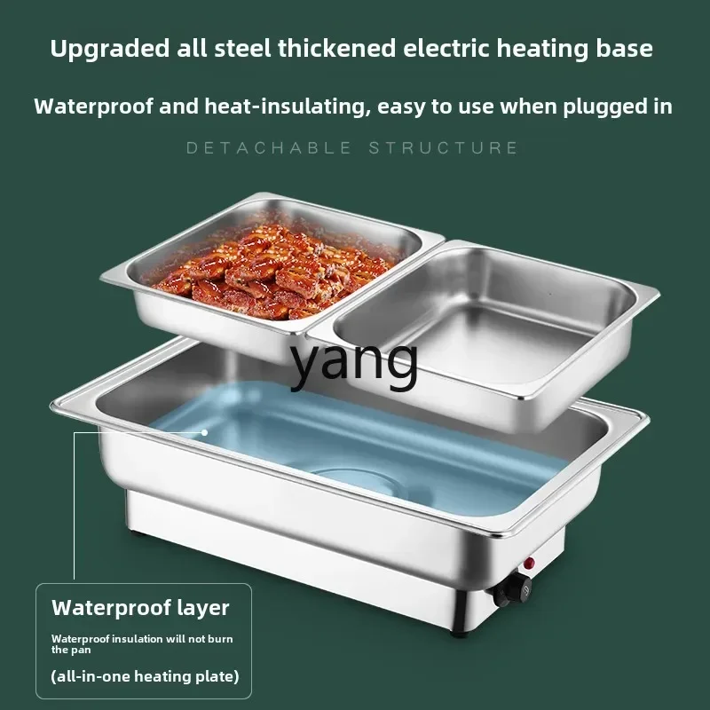 فرن بوفيه من الفولاذ المقاوم للصدأ LTT فرن بصري تجاري شفاف صدفي تسخين كهربائي وثقيلة #4