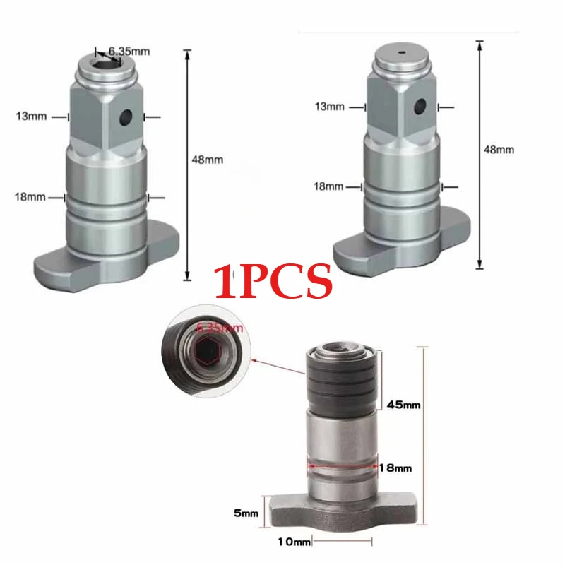 

Electric Wrench Square Shaft 1/4'' Brushless Impact Wrench Hex T-type Shaft Screwdriver Power Drill Dual Use Quick Change Part