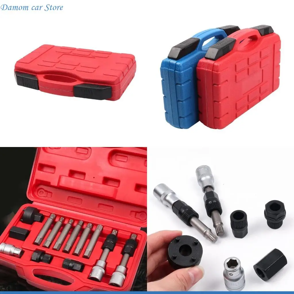 

A2UC Convenient and Reliable Automotive Belt Wheel Removal Belt Wheel Removal set for Auto Repair Shops DIY Enthusiasts