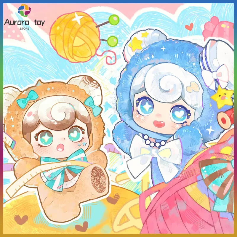 

New Ftfire Blind Box Jaojao Whispers Of Mood Series Kawaii Vinyl Doll Mystery Box Trendy Vinyl Collection Toy Birthday Gifts