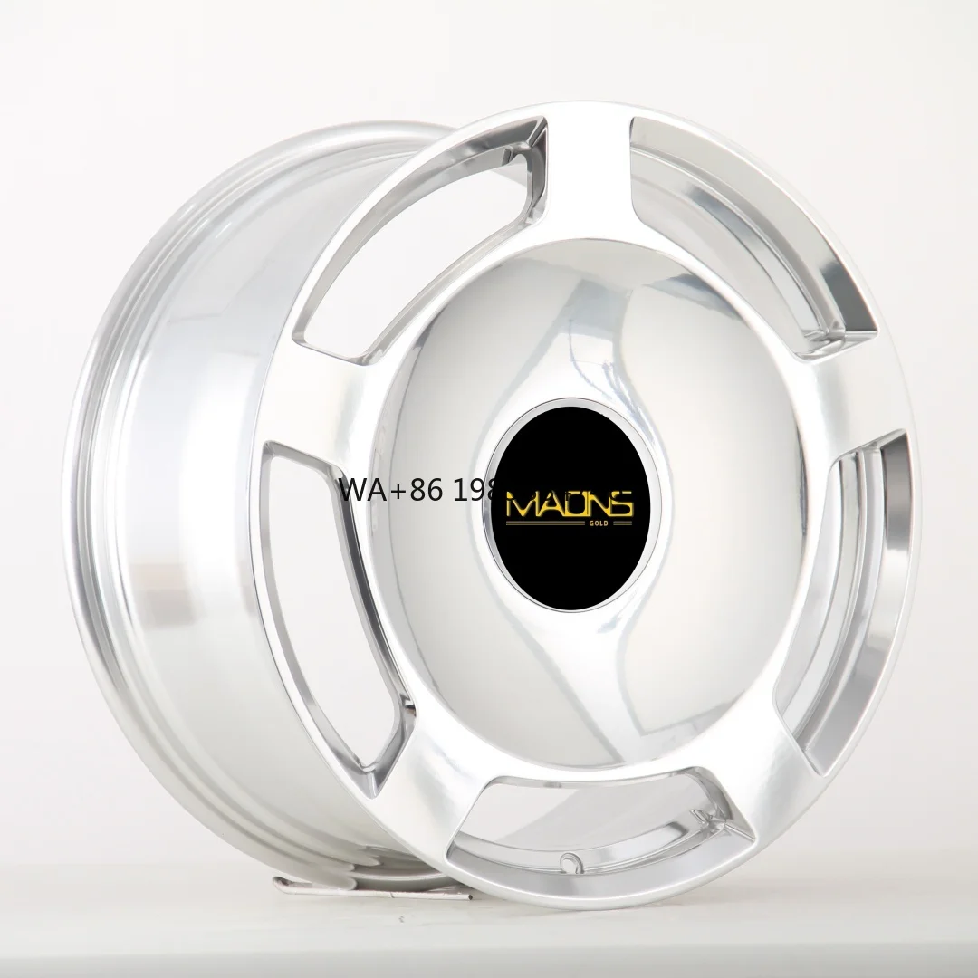 

REP F9803 19/20 Inch Multi-Spokes 5-holes Full Polished 5-112 with 66.5 Durable Forged Wheel Ready to Ship for Maybach S480