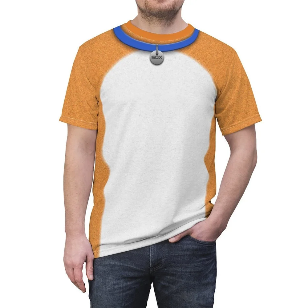 

2025 Disney Toy Story Buzz Lightyear Space Suit Shirt Pixar Role Play 3D Printing Men's T-Shirt