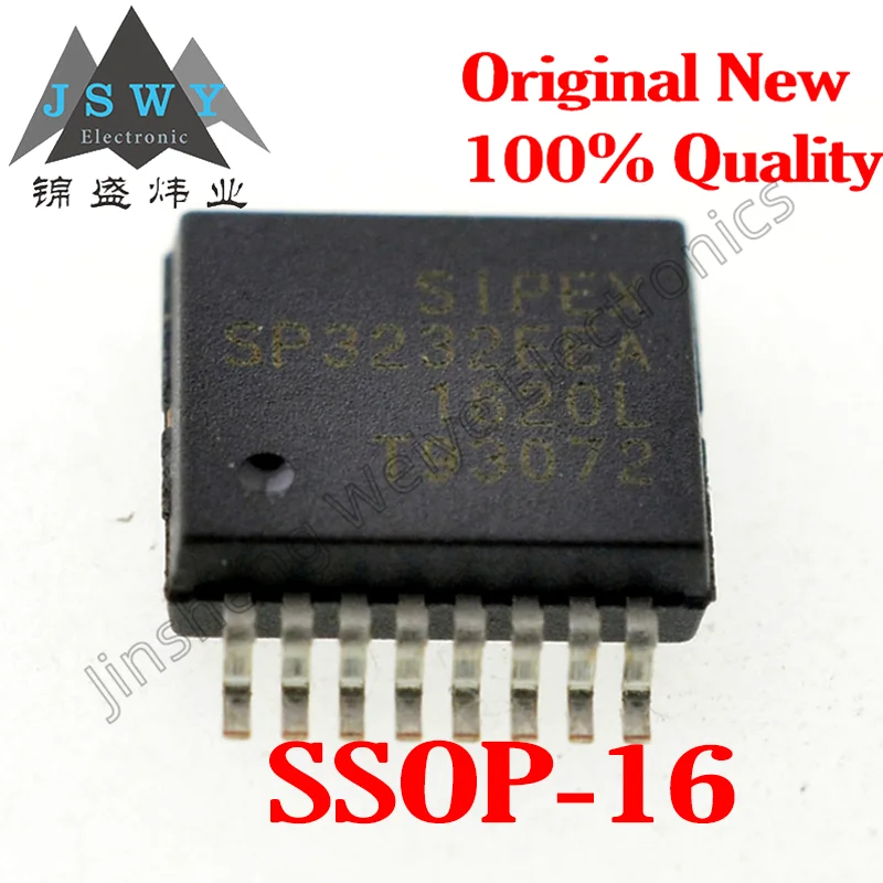 

10PCS SP3232EEA SP3232E SP3232 SMD SSOP16 chip IC 100% brand new genuine product