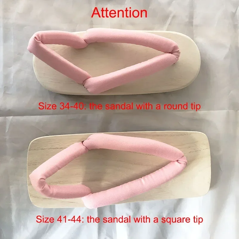 A 2025 1 Pair Anime Cosplay Shoes Tanjirou Nezuko Zenitsu Giyuu Shinobu Kyoujurou Muichirou Mitsuri Sandals Geta Clogs New xjr89