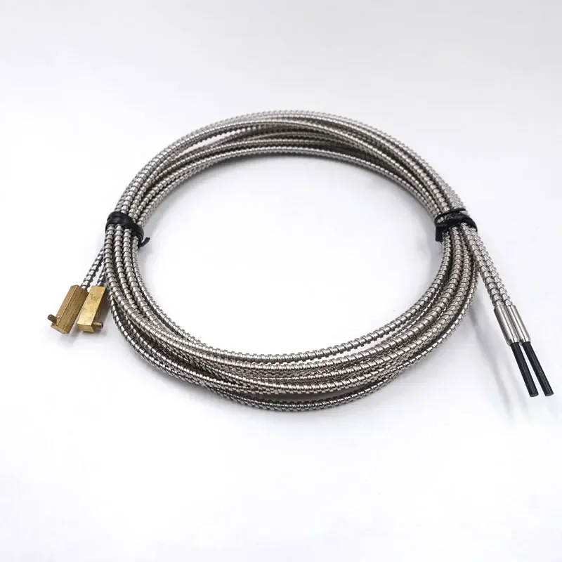 High temperature resistant optical fiber sensor 350 degrees, through beam optical fiber, reflective optical fiber