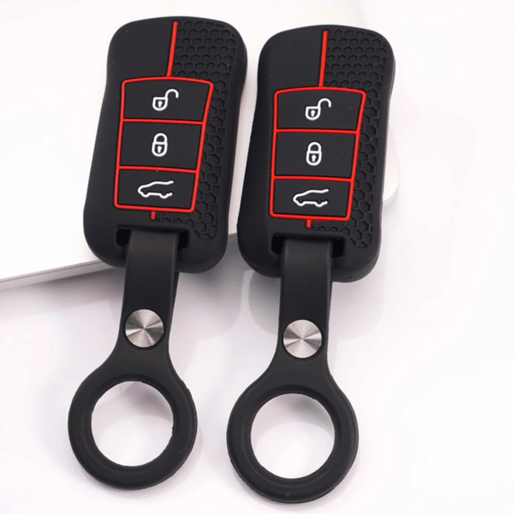 Smart Key Shell With Lanyard For Porsche 911 911 GT3 Cayenne Macan Panamera Cayman Boxster 718 Taycan Carrera Secure Grip