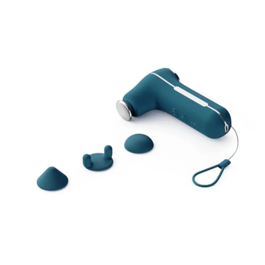 

Percussion Massage Gun - Deep Tissue Muscle Relief, Quiet & Portable, Cordless with 4 Attachments and Travel Case