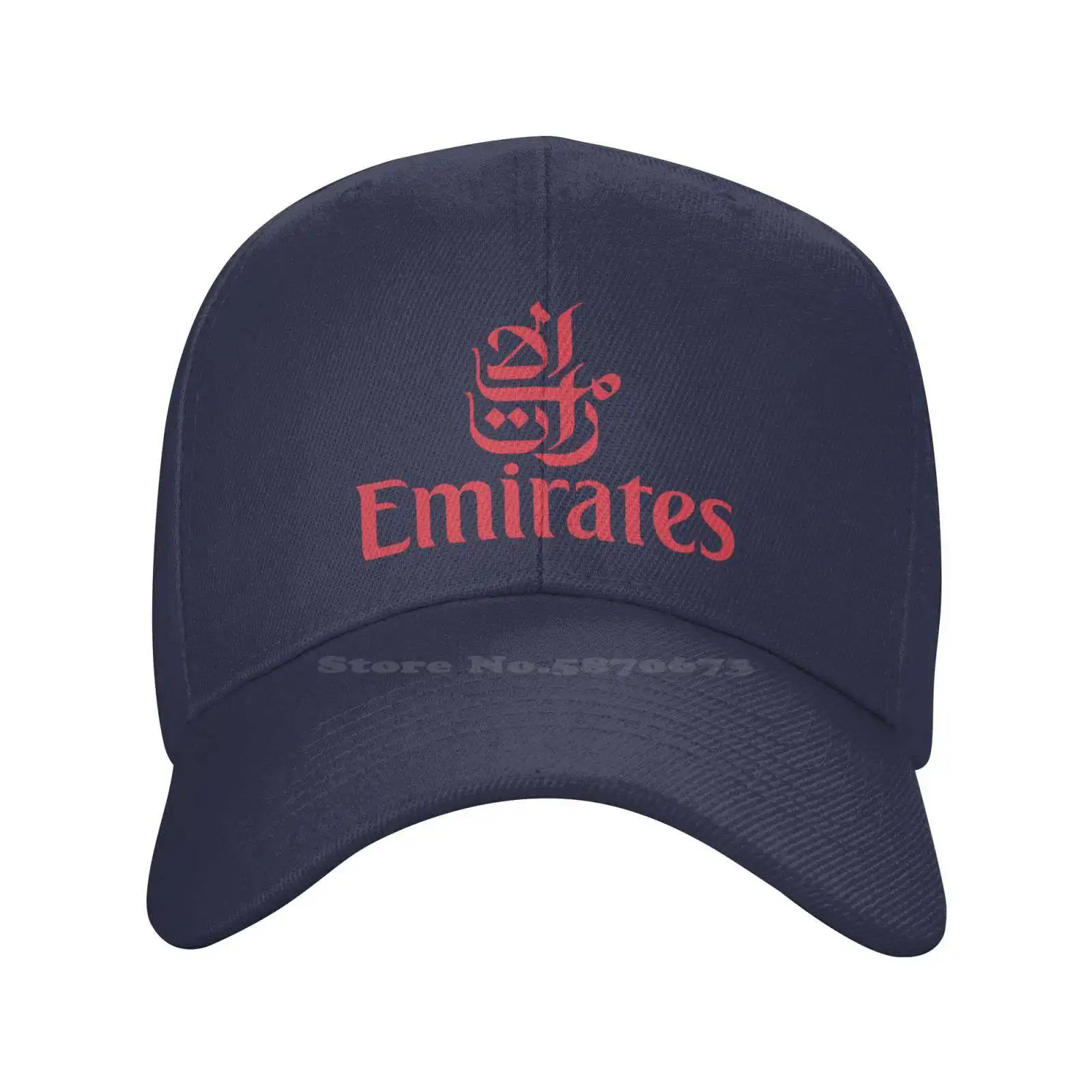 Emirates Top Quality Logo Denim cap Baseball cap Knitted hat