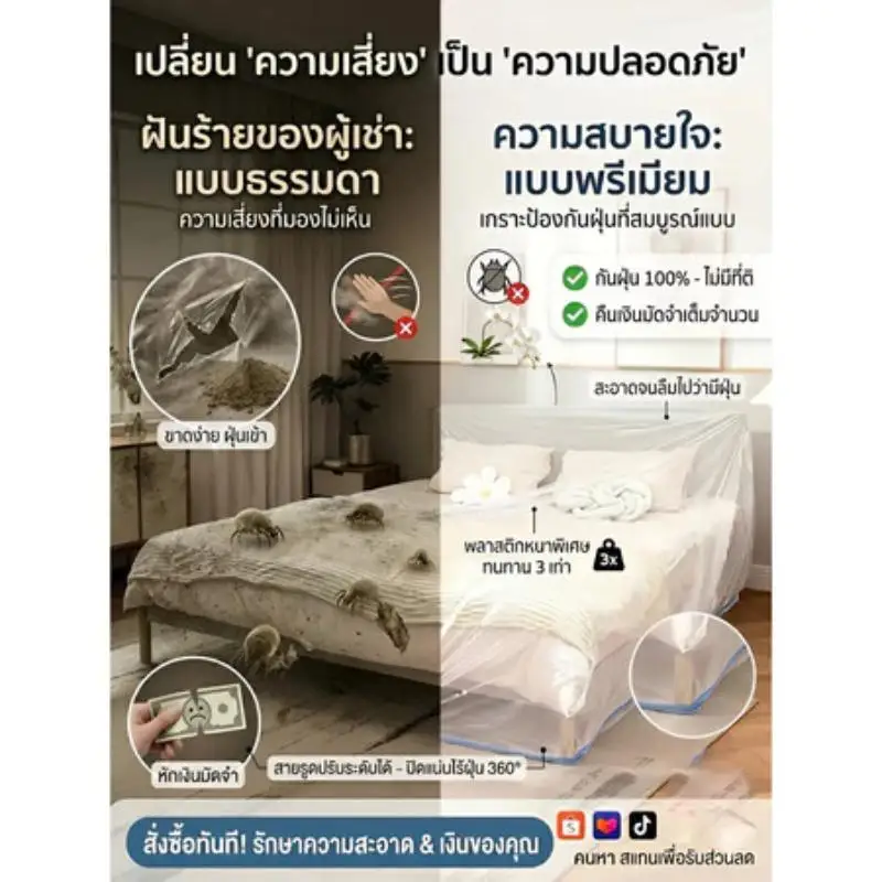 Disposable Furniture Dust Cover Extra Thick Flexible Waterproof Durable for Moving Renovation Paint Spill Protection Use