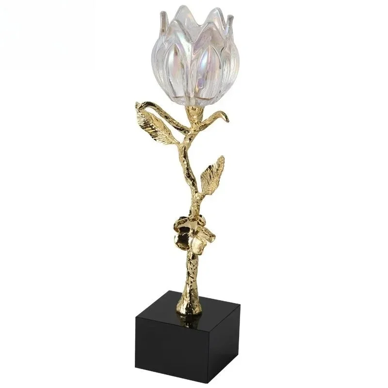 Art decoration arrangement metal flower home accessories decoration