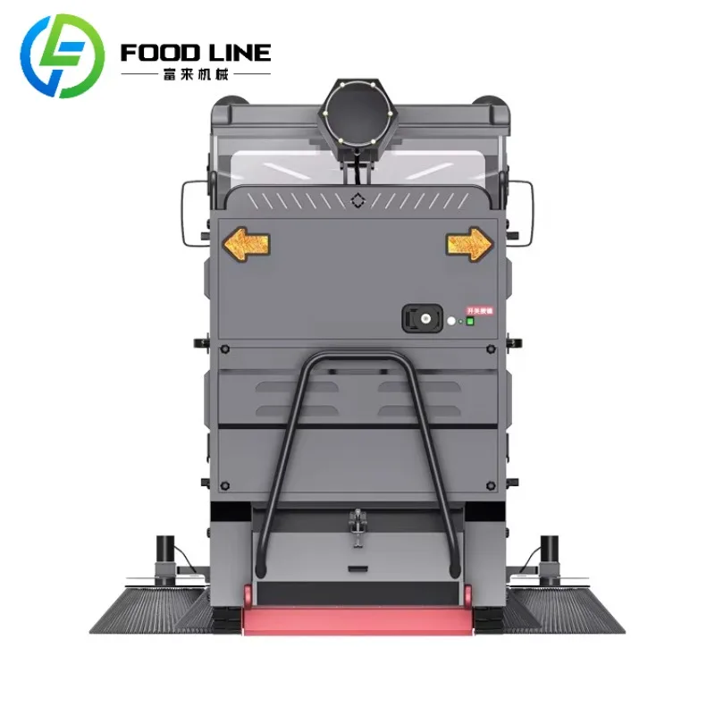 Self Propelled Industrial Cleaning Robot Automatic Sweeper and Scrubber for Large Warehouses and Factories