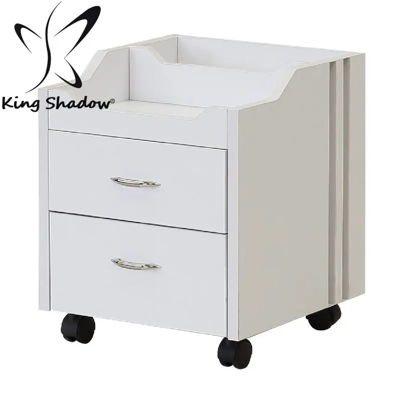 Nail Pedicure Salon Spa Furniture Cabinet Movable Salon Pedicure Trolley Cart With 4 Wheels