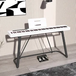 88 Keys Electronic Piano Children's Beginners Electronic Organ Adult Professional Keyboard Instruments Portable Pianos with Step