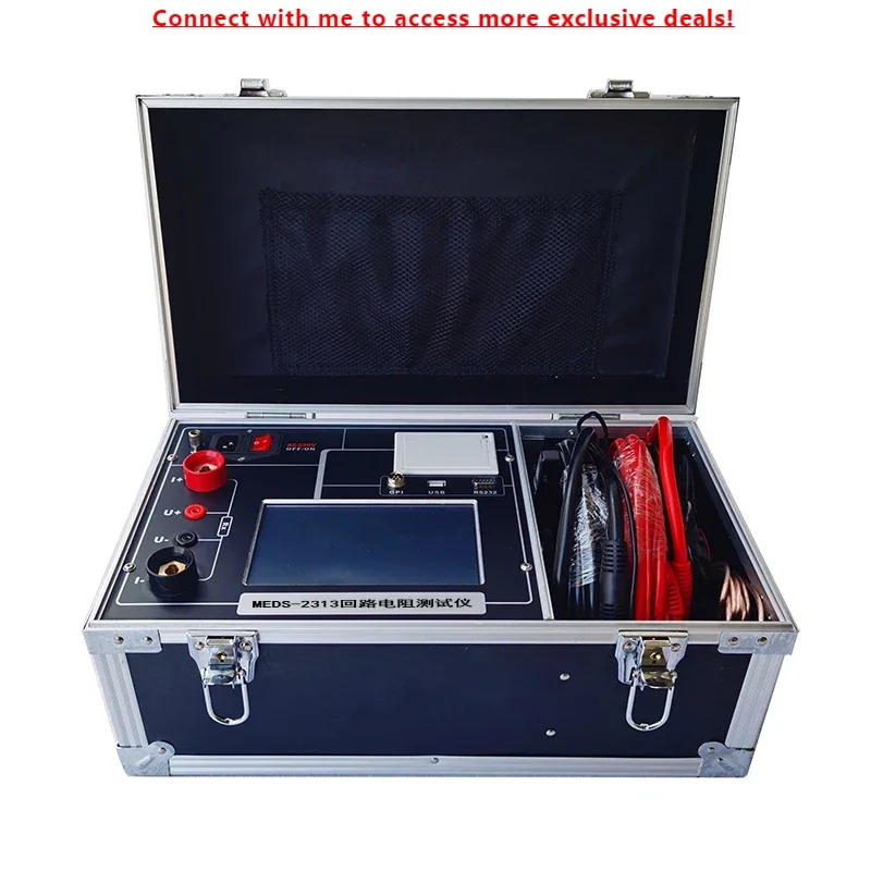 

2025 New 200A Contact Resistance Tester Loop Resistance Tester For Circuit Breaker