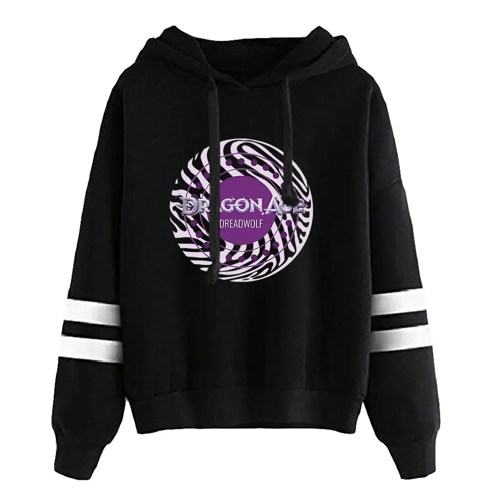 

Dragon Age Dreadwolf Game Unisex Pocketless Parallel Bars Sleeve Sweatshirts Women Men's Hoodie 2023 Harajuku Clothes