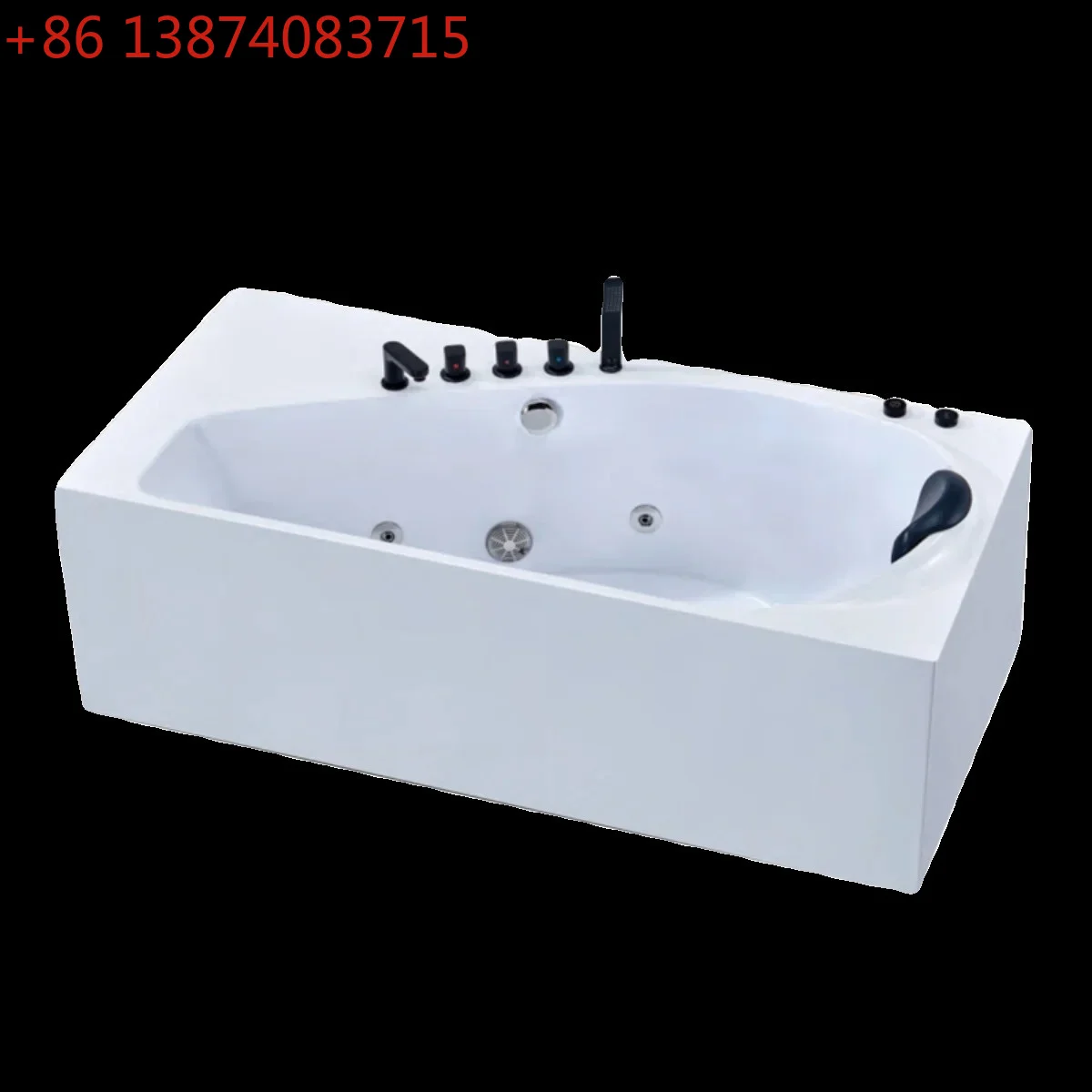 Customized corner-cutting bathtub acrylic small household small apartment bathroom shower room massage