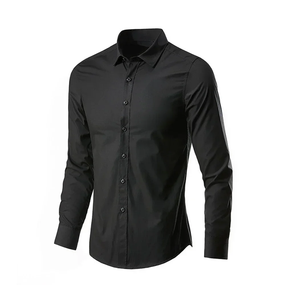 Brand New High Quality Practical Appointments Daily Office Men Shirt Tops Button Down Classic Dress Shirt Premium