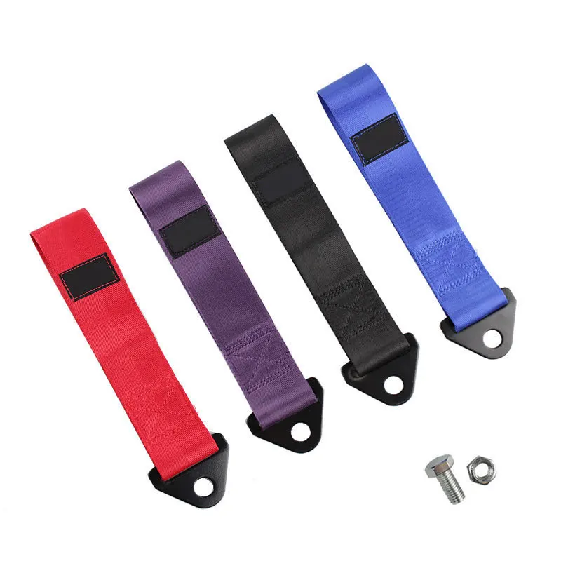 

26cm Max 2T High Strength Nylon Trailer Strap Universal Racing Trailer Rope Car Trailer Rope Bumper Trailer Trailer Strap