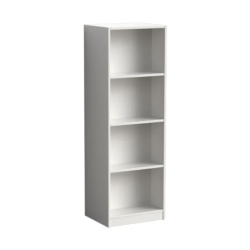 Hidden compartment bookshelf integrated full-wall storage rack, floor-standing study living room modern minimalist hidden booksh
