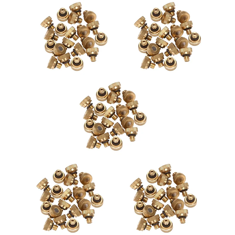

ABFS 100Pcs Fog Mist Nozzle,Low Pressure Mist Cooling Nozzle,Misting Nozzles Orifice 0.1Mm