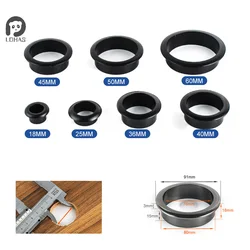 18-80MM Computer Desk Cable Grommets Wire Hole Cover Cabinet Vent Decorative Ring Cable Furniture Hardware Desk Accessories