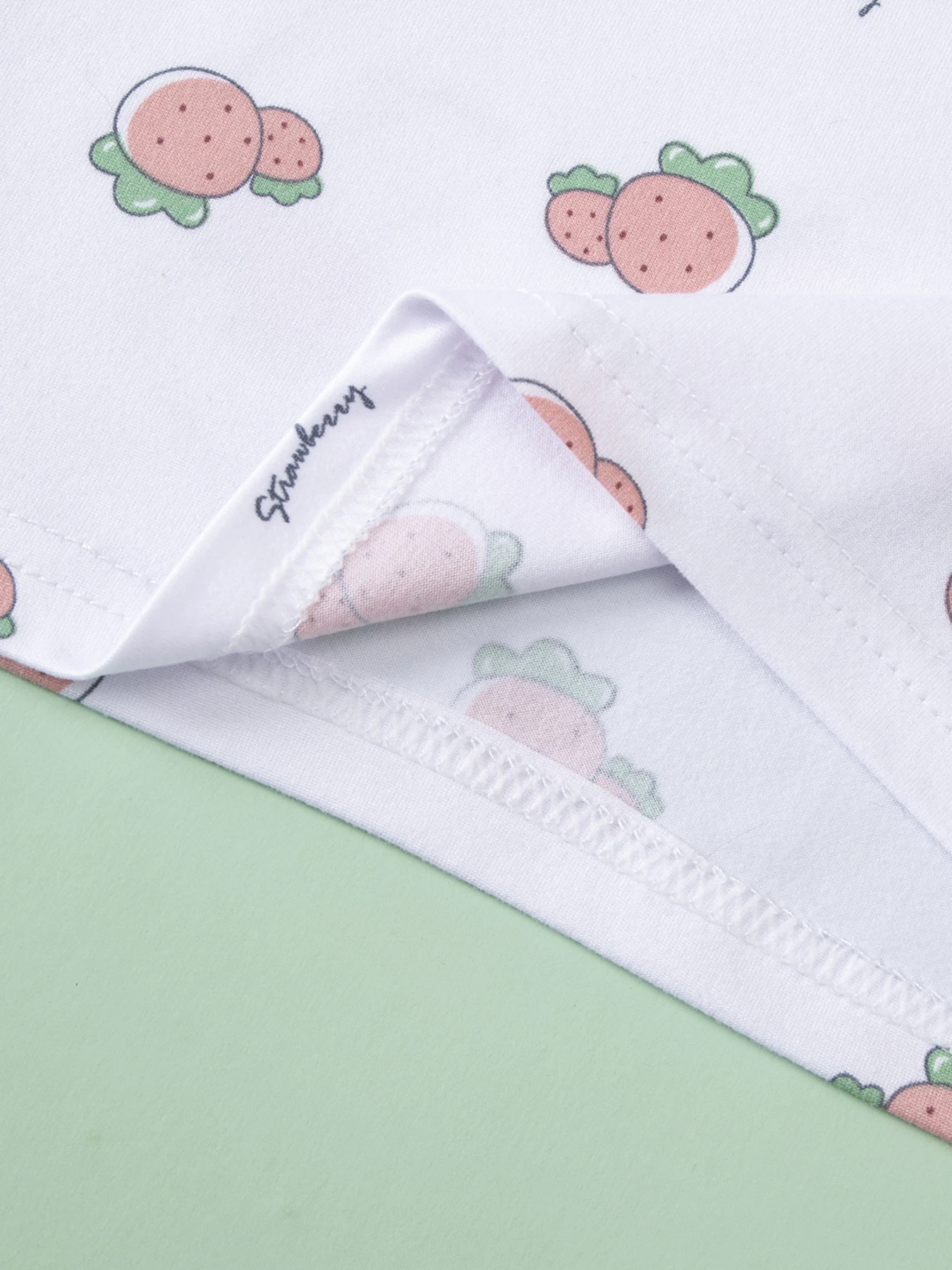 3-teiliges süßes und niedliches Vier-Jahreszeiten-Weste-Set für Mädchen, bequemes ärmelloses T-Shirt mit Rundhalsausschnitt, lässiges, vielseitiges Cartoon-Oberteil für Kinder – Detail 12