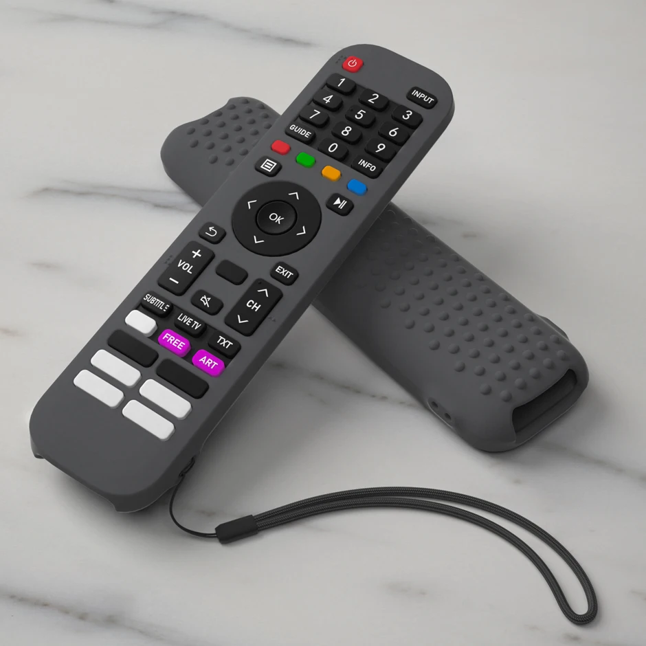 Funda de silicona para mando a distancia Hisense EN2J30H: máxima protección para su mando a distancia de TV