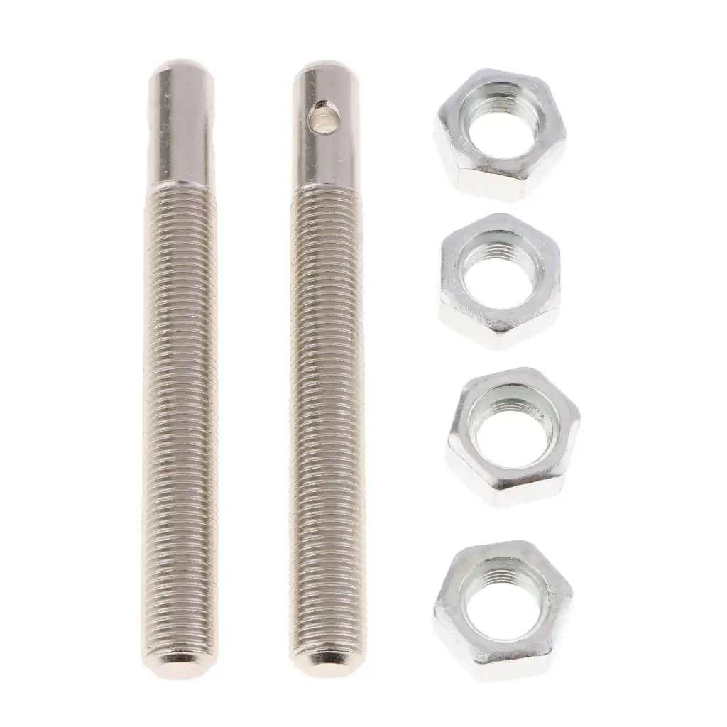 Car Plus Flush Hood Latch Pin Kit Iron Fastener for Engine Bonnet Locking Universal Auto Exterior Accessory