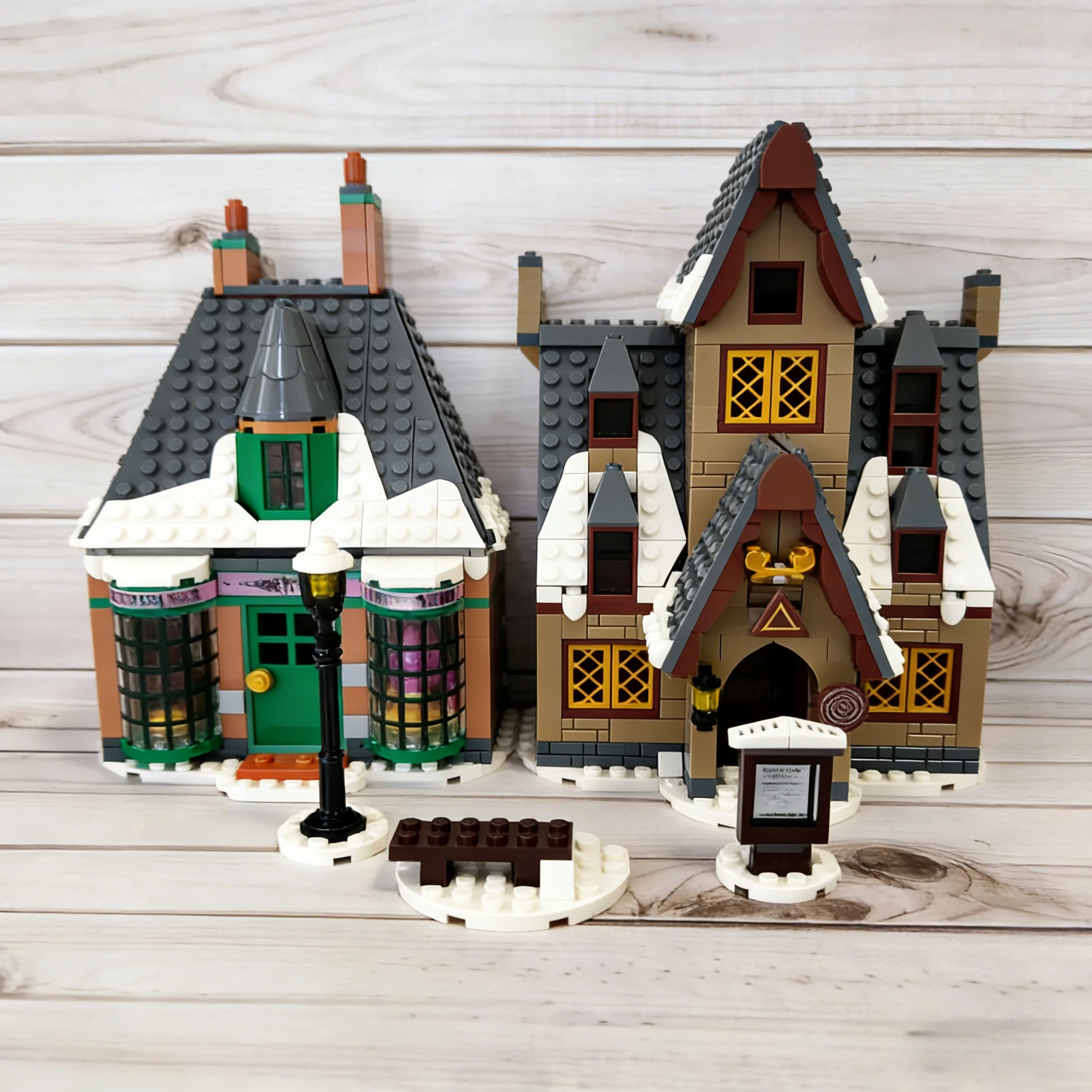 

Конструктор Creative Village Architecture Toys 76388, 851 деталь, для сборки, для взрослых, рождественский подарок