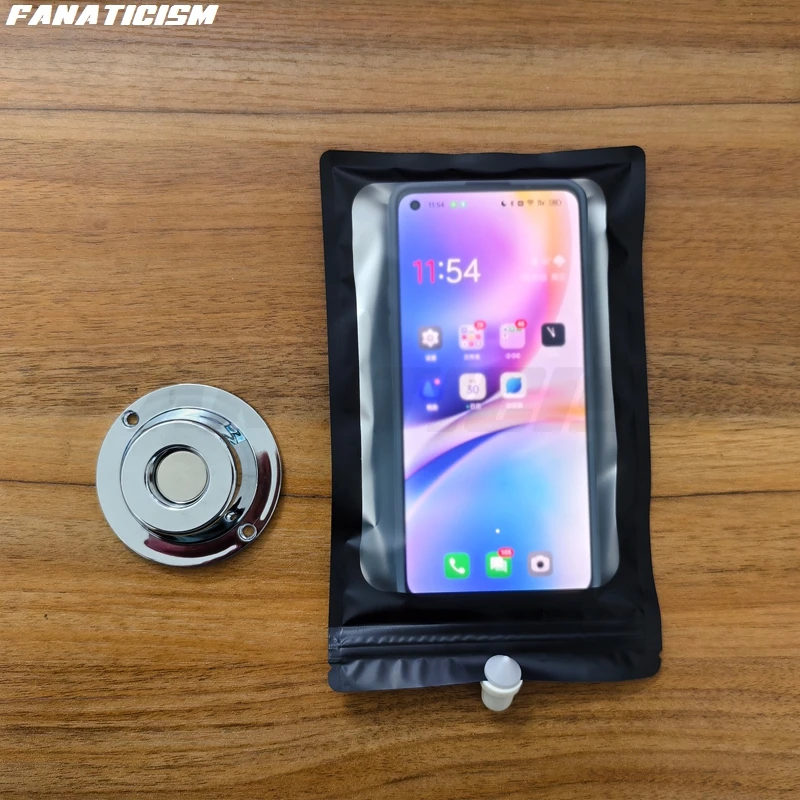 

200sets PE Anti-camera Phone Bag No Photography Allowed Bag Black Matte Phone Pouch Reusab Privacy Bag For Muslim Wedding