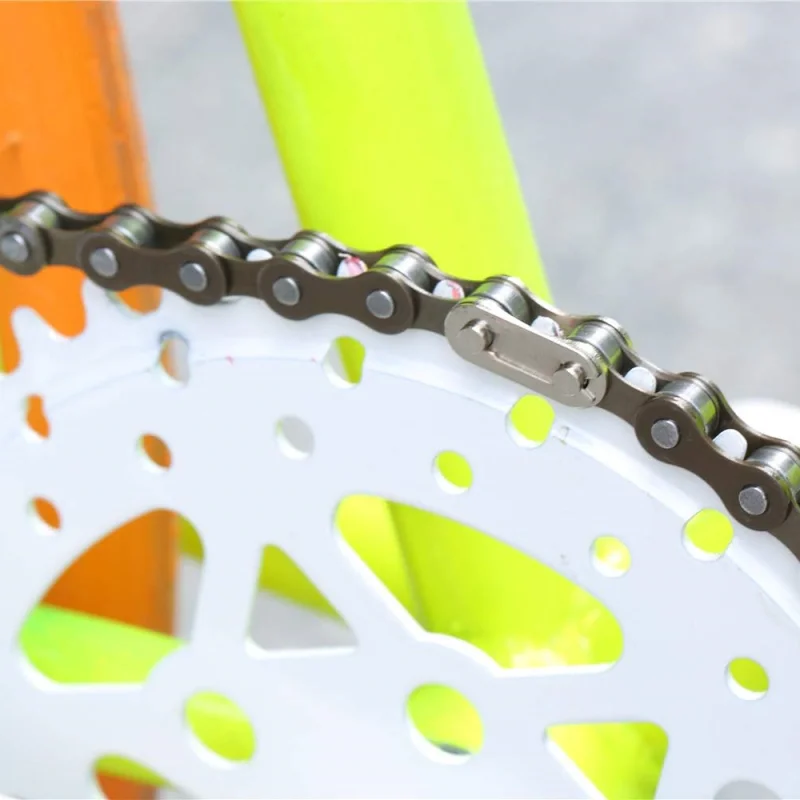 5 Paar Fahrrad-Kettenverbindungsstücke für 1-, 6-, 7-, 8-, 9-, 10-, 11-, 12-Gang-Ketten, CP, Gold & Regenbogenfarben – Detail 7