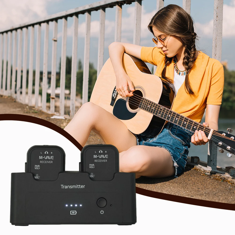 

2.4G Wireless In-Ear Transmitter Receiver System Stereo Transmitter Receiver System In-Ear Beltpack Transmitter & Receiver