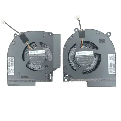 Ventilador de refrigeración CPU GPU para portátil HP Victus Gaming 16-R TPN C169 N44738 001 radiadores enfriadores de PC portátil MG75091V1 C180/C190 S9A
