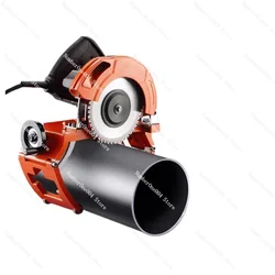 40-250 Pipe Cutting Machine Electric Cutter Steel Wire Skeleton Steel  Galvanized  PE  Plastic  Cutting Tool